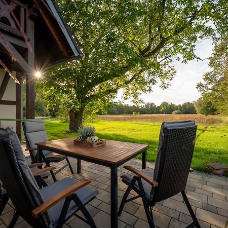 Ferienwohnung Rehblick Spreewaldferien-Burg Burg  Εξωτερικό φωτογραφία